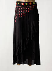 Jupe longue noir COLINE pour femme seconde vue