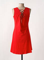 Robe courte rouge COLINE pour femme seconde vue