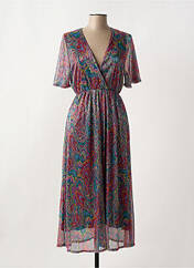 Robe longue rouge LE SINGE DE JULIE pour femme seconde vue