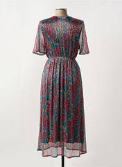 Robe longue rouge LE SINGE DE JULIE pour femme seconde vue