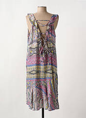 Robe mi-longue gris COLINE pour femme seconde vue