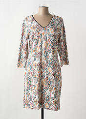 Robe mi-longue orange LE SINGE DE JULIE pour femme seconde vue