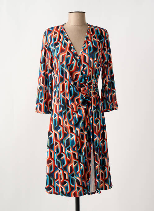 Robe courte orange LE SINGE DE JULIE pour femme