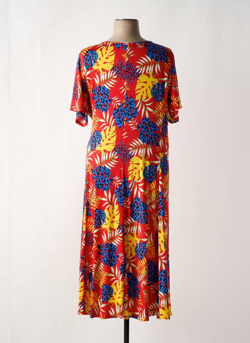 Robe longue rouge AFIBEL pour femme