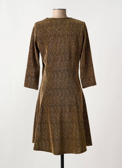 Robe mi-longue or LE SINGE DE JULIE pour femme
