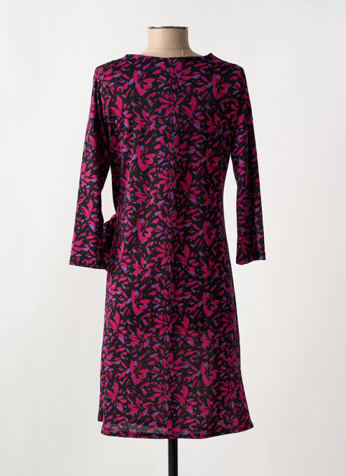 Robe mi-longue noir LE SINGE DE JULIE pour femme