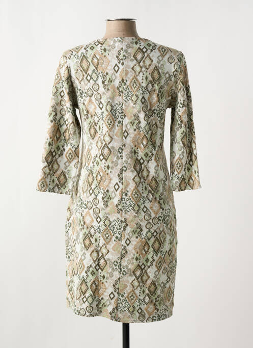 Robe mi-longue vert LE SINGE DE JULIE pour femme