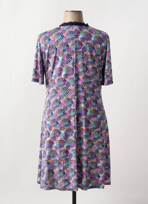 Robe mi-longue violet A PARIS pour femme