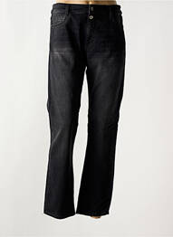 Jeans coupe droite poches noir PLEASE femme