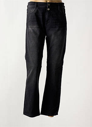 Jeans coupe droite poches noir PLEASE femme