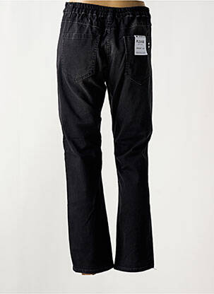 Jeans coupe droite poches noir PLEASE femme