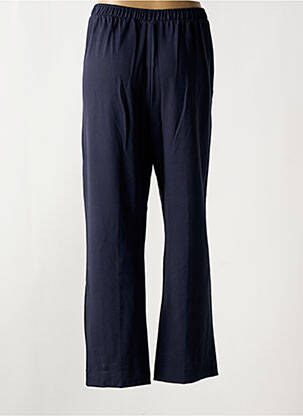 Pantalon droit taille élastique bleu IMPERIAL femme