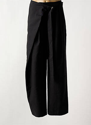 Pantalon droit coupe droite noir IMPERIAL femme