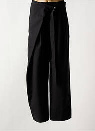 Pantalon droit coupe droite noir IMPERIAL femme