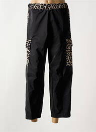 Pantalon 7/8 taille élastique noir IMPERIAL femme