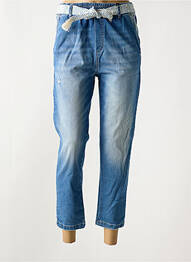 Jeans coupe slim poches bleu PLEASE femme