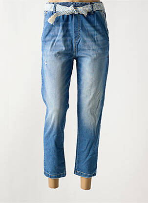 Jeans coupe slim poches bleu PLEASE femme