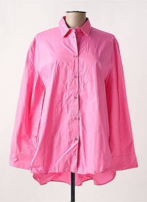 Chemisier coupe droite manches longues rose IMPERIAL femme