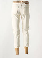 Pantalon 7/8 beige PLEASE pour femme seconde vue