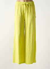 Pantalon droit jaune PLEASE pour femme seconde vue