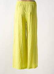 Pantalon droit jaune PLEASE pour femme seconde vue