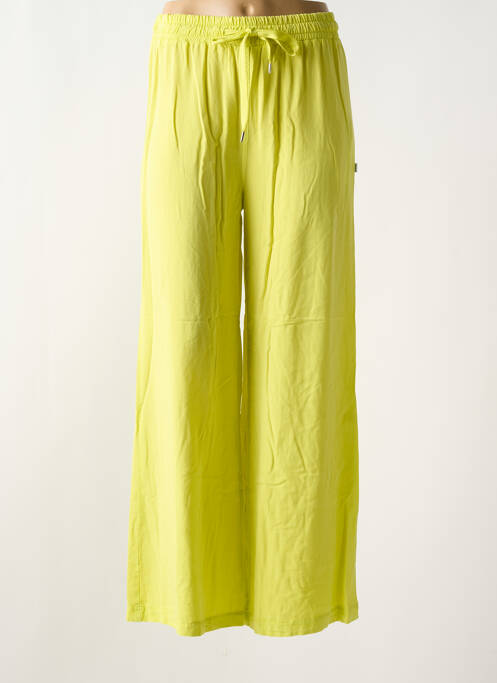 Pantalon droit jaune PLEASE pour femme
