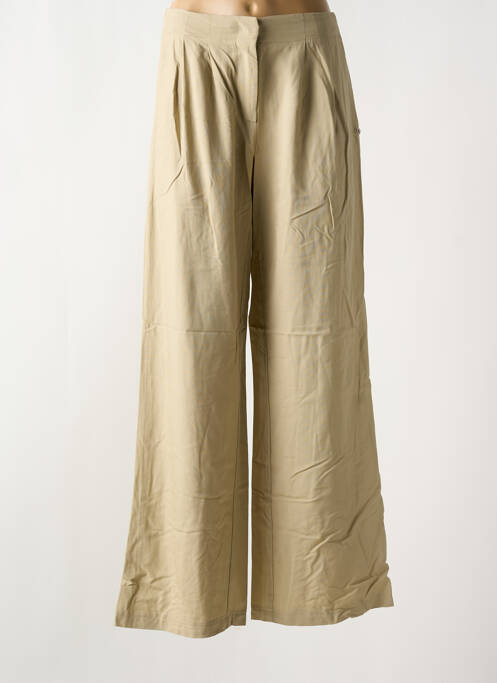 Pantalon flare beige PLEASE pour femme