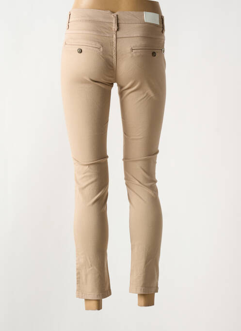 Pantalon slim beige PLEASE pour femme