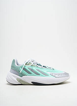 Baskets bout rond talon de 4 à 6cm vert ADIDAS femme