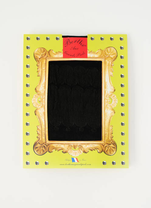 Collants noir BERTHE AUX GRANDS PIEDS pour femme