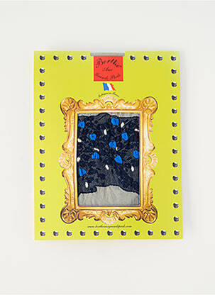 Collants bleu BERTHE AUX GRANDS PIEDS pour femme