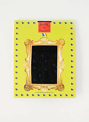 Collants bleu BERTHE AUX GRANDS PIEDS pour femme