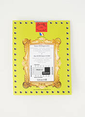 Collants rouge BERTHE AUX GRANDS PIEDS pour femme seconde vue