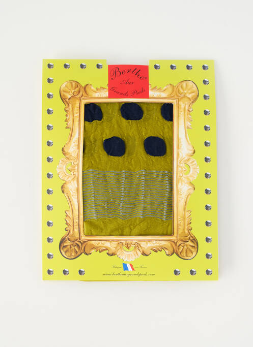 Collants jaune BERTHE AUX GRANDS PIEDS pour femme