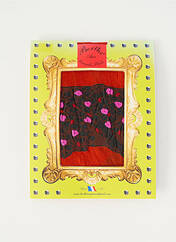 Collants orange BERTHE AUX GRANDS PIEDS pour femme seconde vue