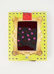 Collants rouge BERTHE AUX GRANDS PIEDS pour femme seconde vue