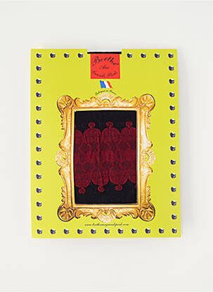 Collants rouge BERTHE AUX GRANDS PIEDS pour femme