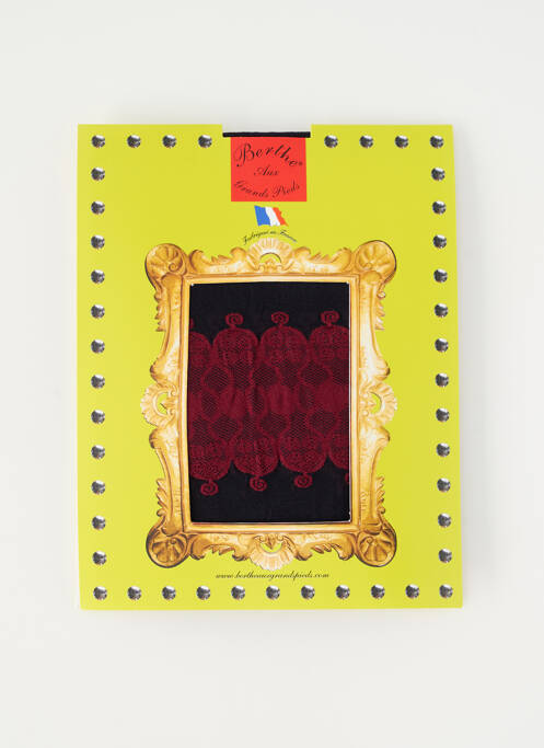 Collants rouge BERTHE AUX GRANDS PIEDS pour femme