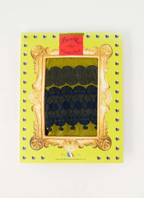 Collants vert BERTHE AUX GRANDS PIEDS pour femme