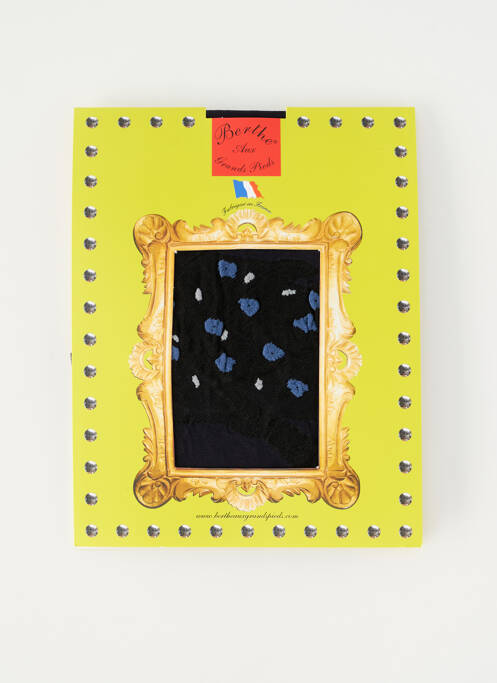 Collants bleu BERTHE AUX GRANDS PIEDS pour femme