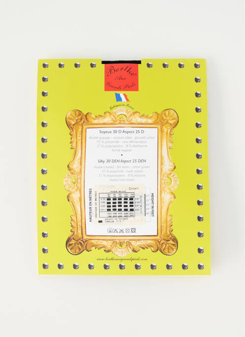 Collants noir BERTHE AUX GRANDS PIEDS pour femme