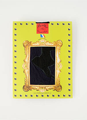 Collants bleu BERTHE AUX GRANDS PIEDS pour femme