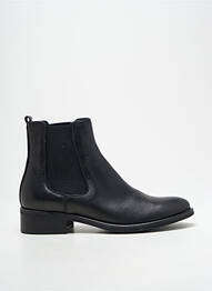 Bottines/boots matière lisse talon plat jusqu'à 3cm noir PAOYAMA femme