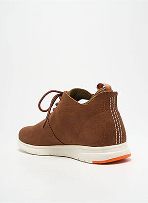 Baskets bout rond bout rond marron POINTER homme
