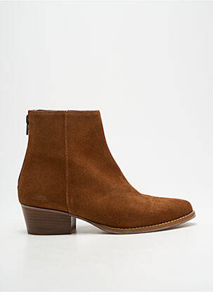 Bottines/boots bout pointu talon de 4 à 6cm marron NGY femme
