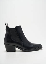 Bottines/boots matière lisse talon de 4 à 6cm noir NGY femme