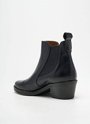 Bottines/boots matière lisse talon de 4 à 6cm noir NGY femme