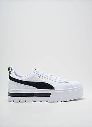 Baskets plateforme talon de 4 à 6cm blanc PUMA femme