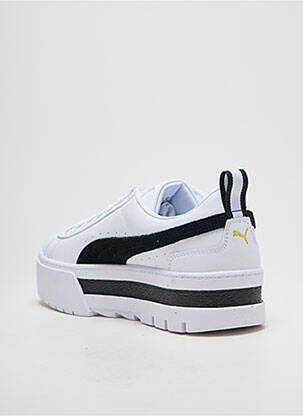 Baskets plateforme talon de 4 à 6cm blanc PUMA femme