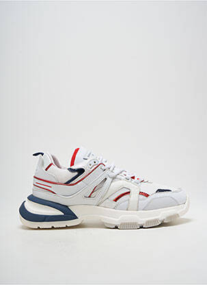 Baskets bout rond talon de 4 à 6cm blanc SERAFINI femme